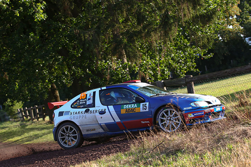 Rallye Erzgebirge: Carsten Mohe will beim Heimspiel im Renault Mégane Maxi die Masters-Gesamtführung ausbauen