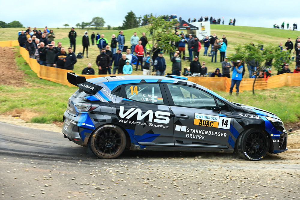 Saarland-Pfalz Rallye: Renault Clio Rally3-Pilot Carsten Mohe will gute Position in DRM-Gesamtwertung weiter festigen Saarland-Pfalz Rallye: Renault Clio Rally3-Pilot Carsten Mohe will gute Position in DRM-Gesamtwertung weiter festigen